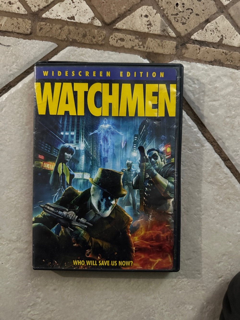 Watchmen Widescreen Edition DVD - Bold Yellow Logo